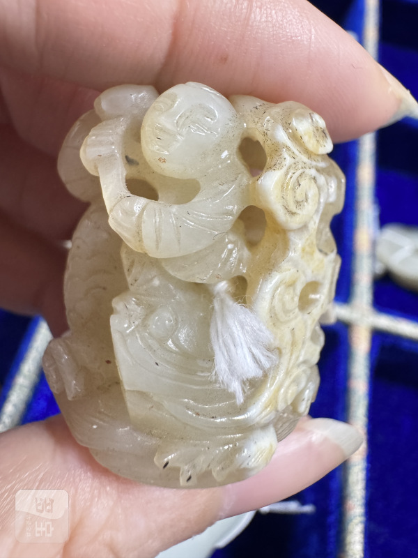 清 玉独占鳌头 - 图4